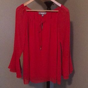 Marled Reunited Holiday Top